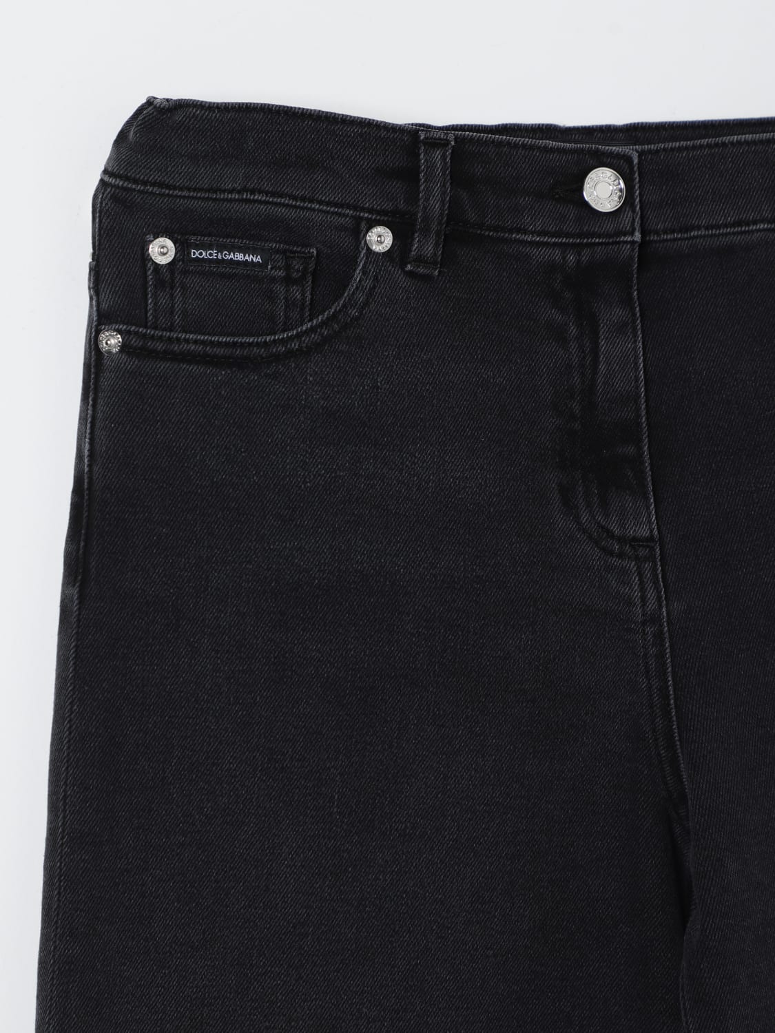 DOLCE & GABBANA JEANS: Jeans kinder Dolce & Gabbana, Schwarz - Img 3