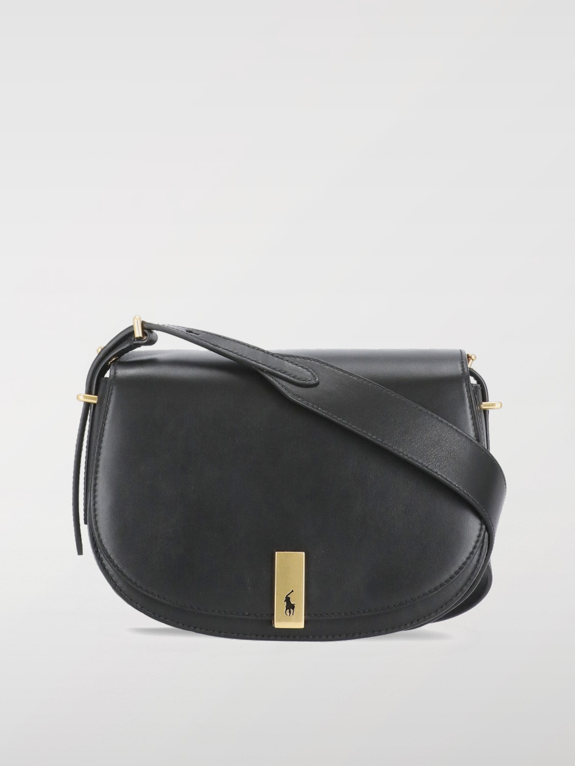 POLO RALPH LAUREN SCHULTERTASCHE: Schultertasche damen Polo Ralph Lauren, Schwarz - Img 1