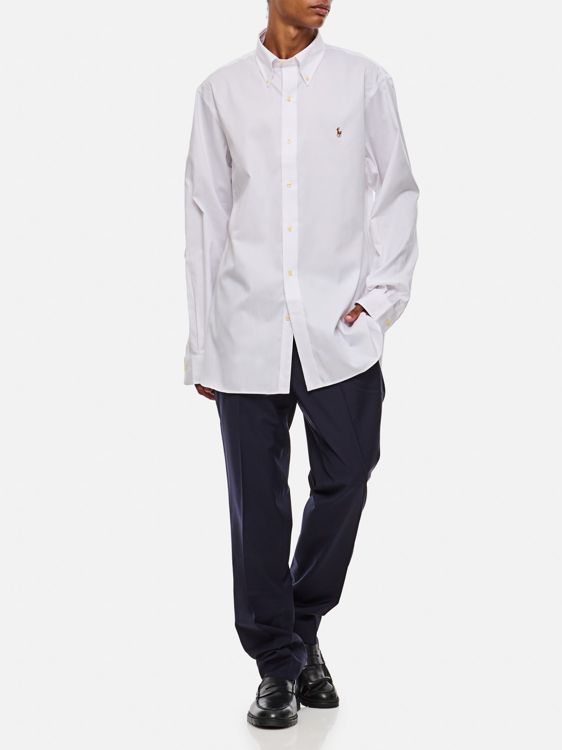 POLO RALPH LAUREN SHIRT: Shirt men Polo Ralph Lauren, White - Img 2