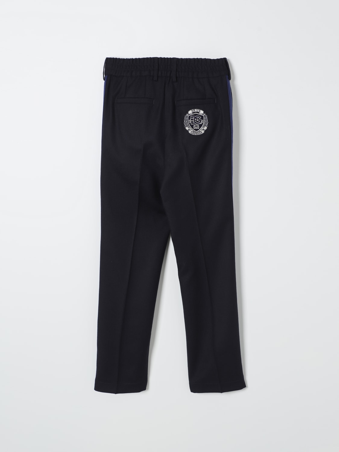 DOLCE & GABBANA PANTS: Pants kids Dolce & Gabbana, Blue - Img 2