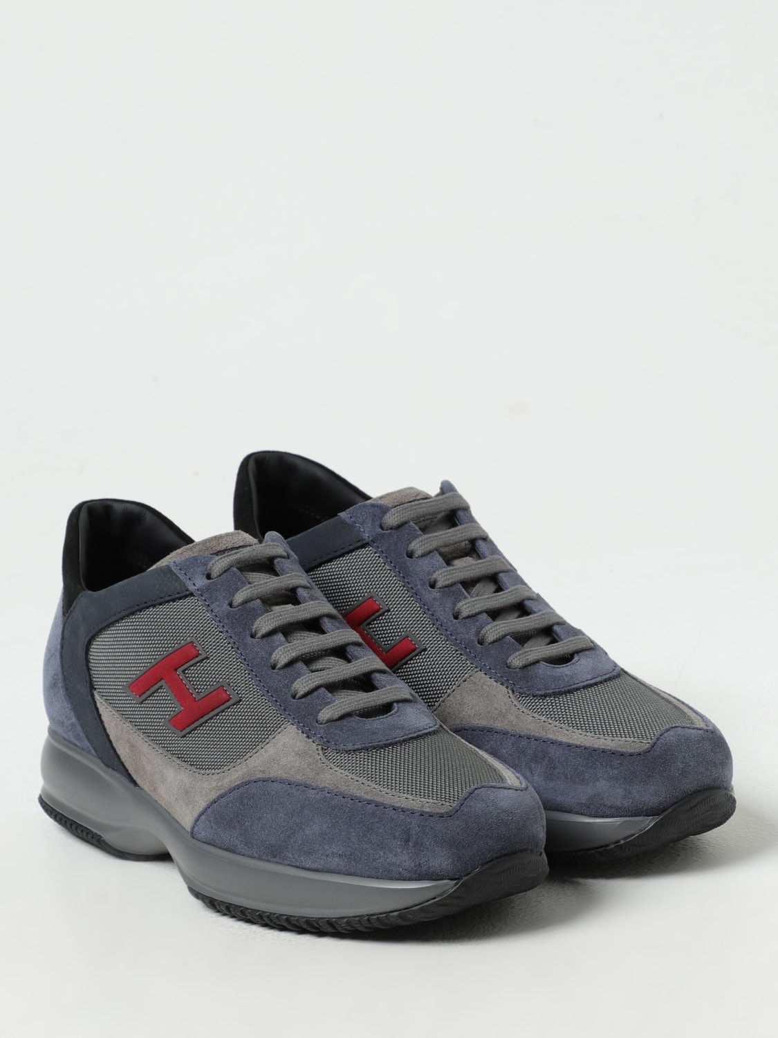 HOGAN ZAPATILLAS: Zapatillas hombre Hogan, Gris - Img 2