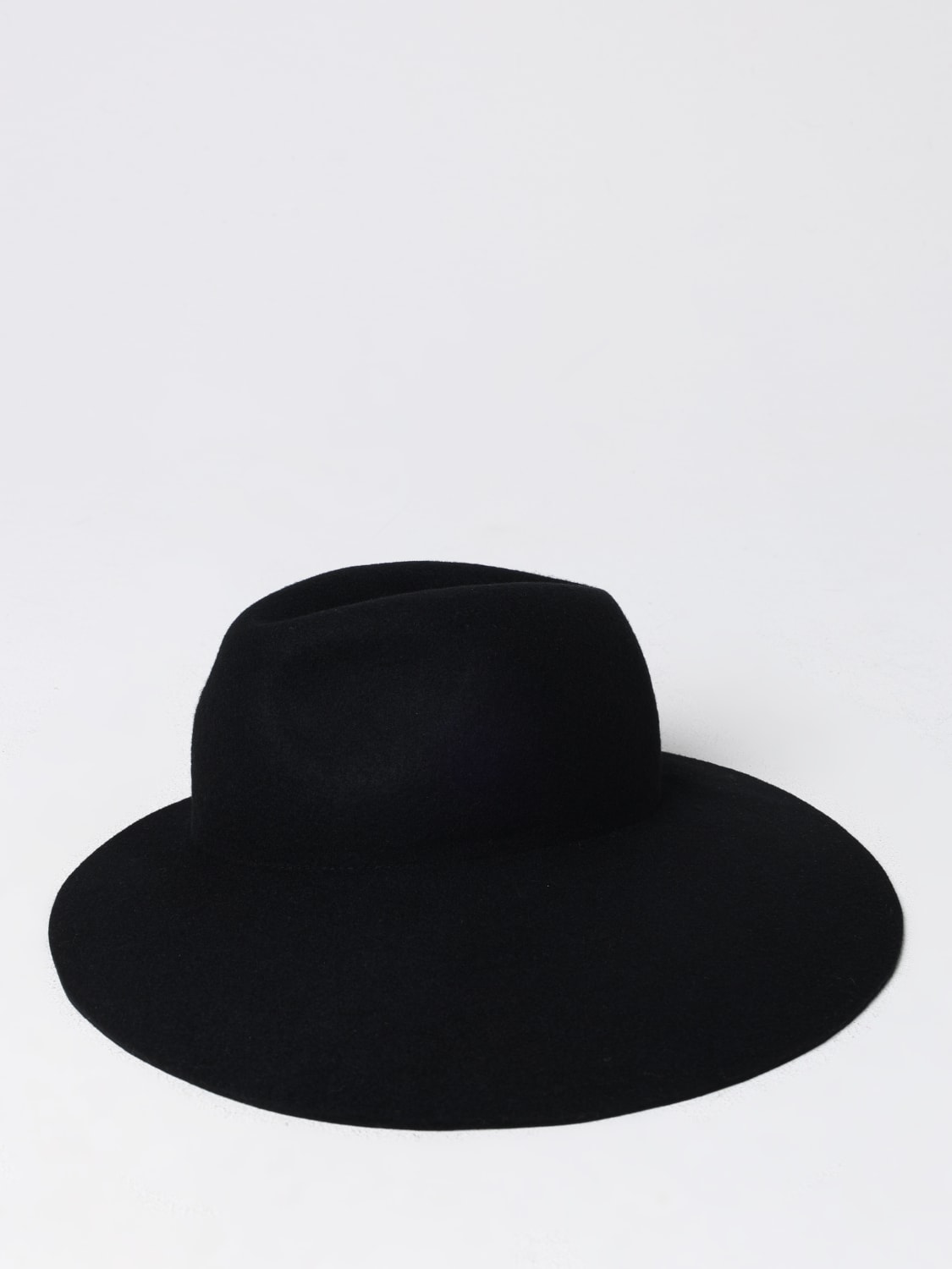 YOHJI YAMAMOTO HAT: Hat woman Yohji Yamamoto, Black - Img 1