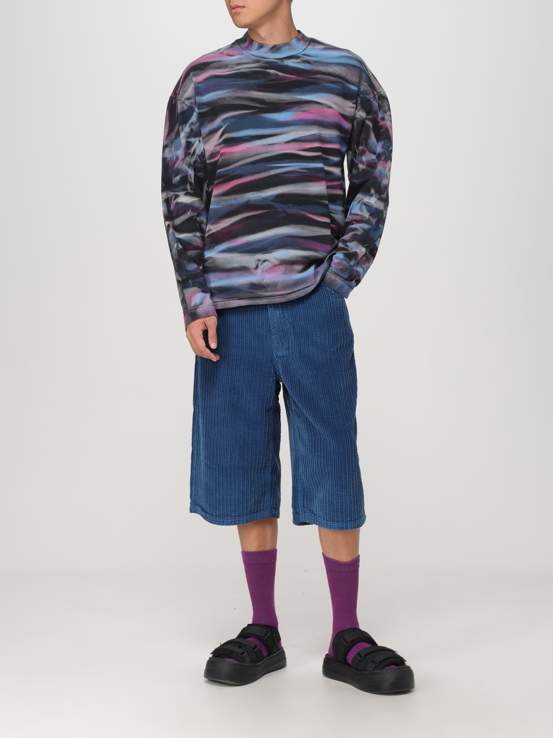 ERL SWEATSHIRT: Sweatshirt men Erl, Multicolor - Img 2