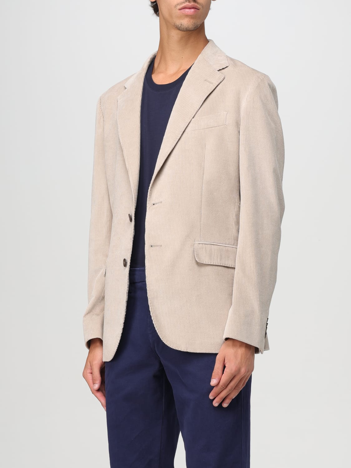 FAY BLAZER: Jacket men Fay, Beige - Img 3