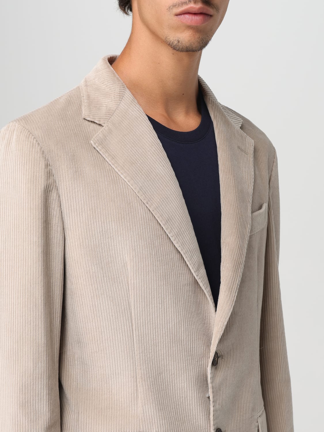 FAY BLAZER: Jacket men Fay, Beige - Img 4