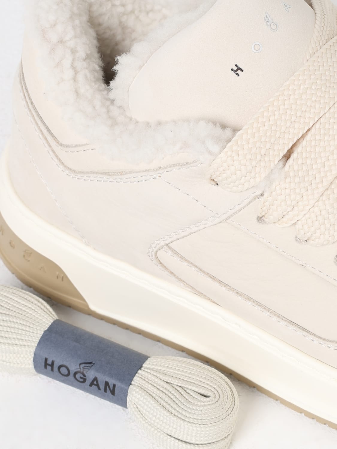 HOGAN SNEAKERS: Sneakers woman Hogan, Ivory - Img 4