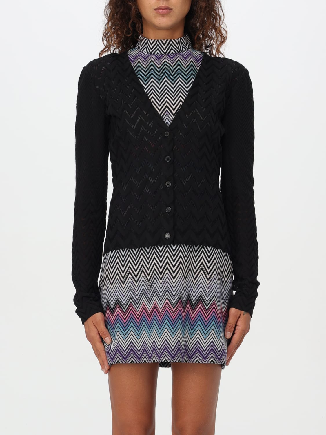 Giglio Cardigan a v Missoni in cotone