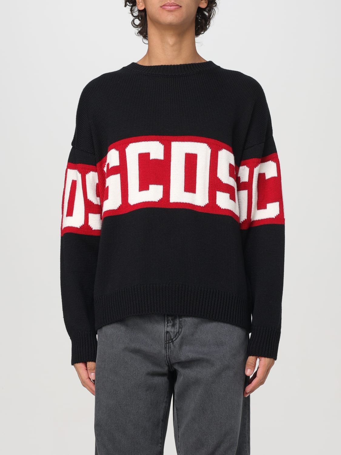 Giglio Pullover GCDS in misto lana con logo