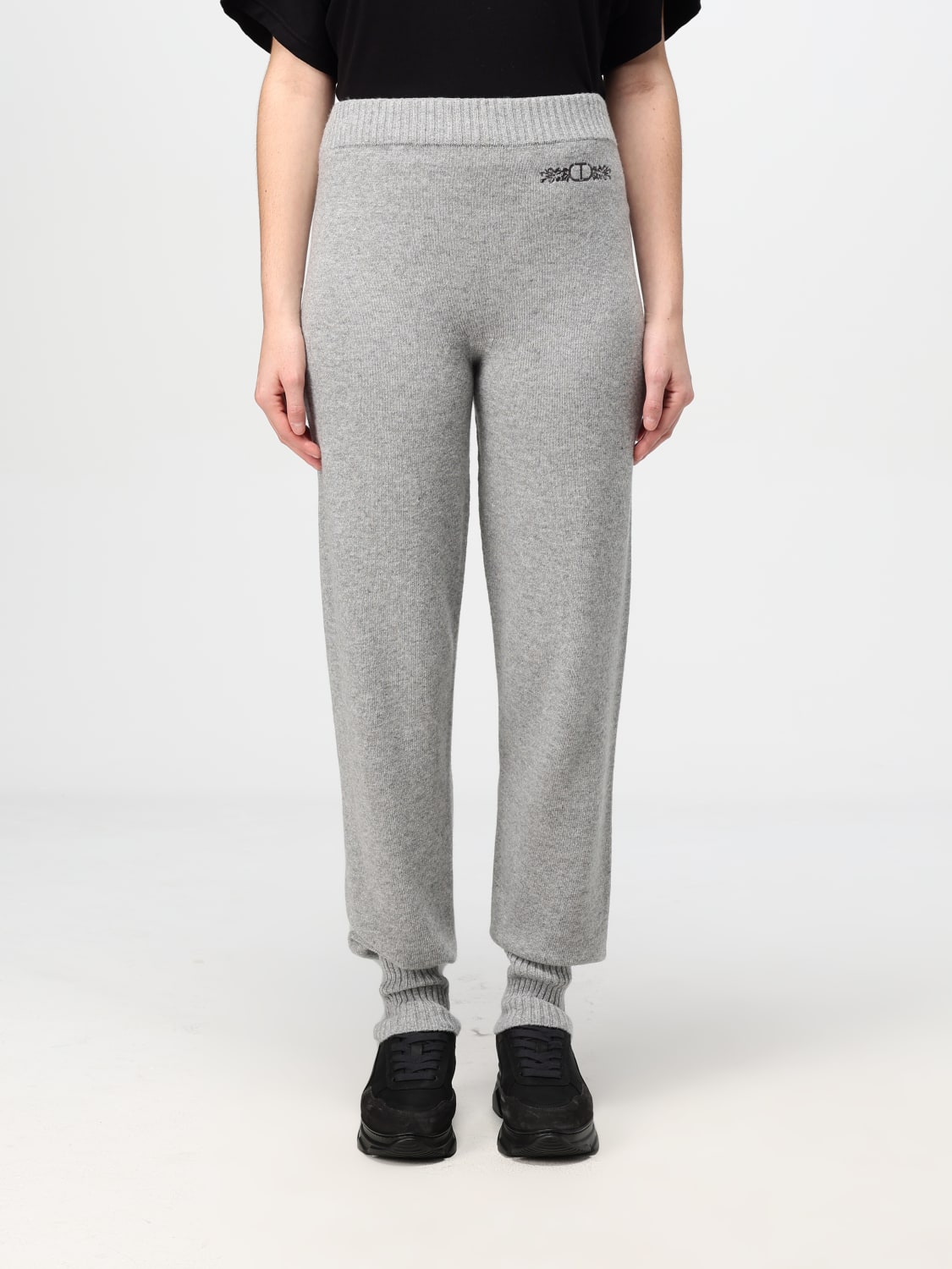 TWINSET PANTS: Pants woman Twinset, Grey - Img 1