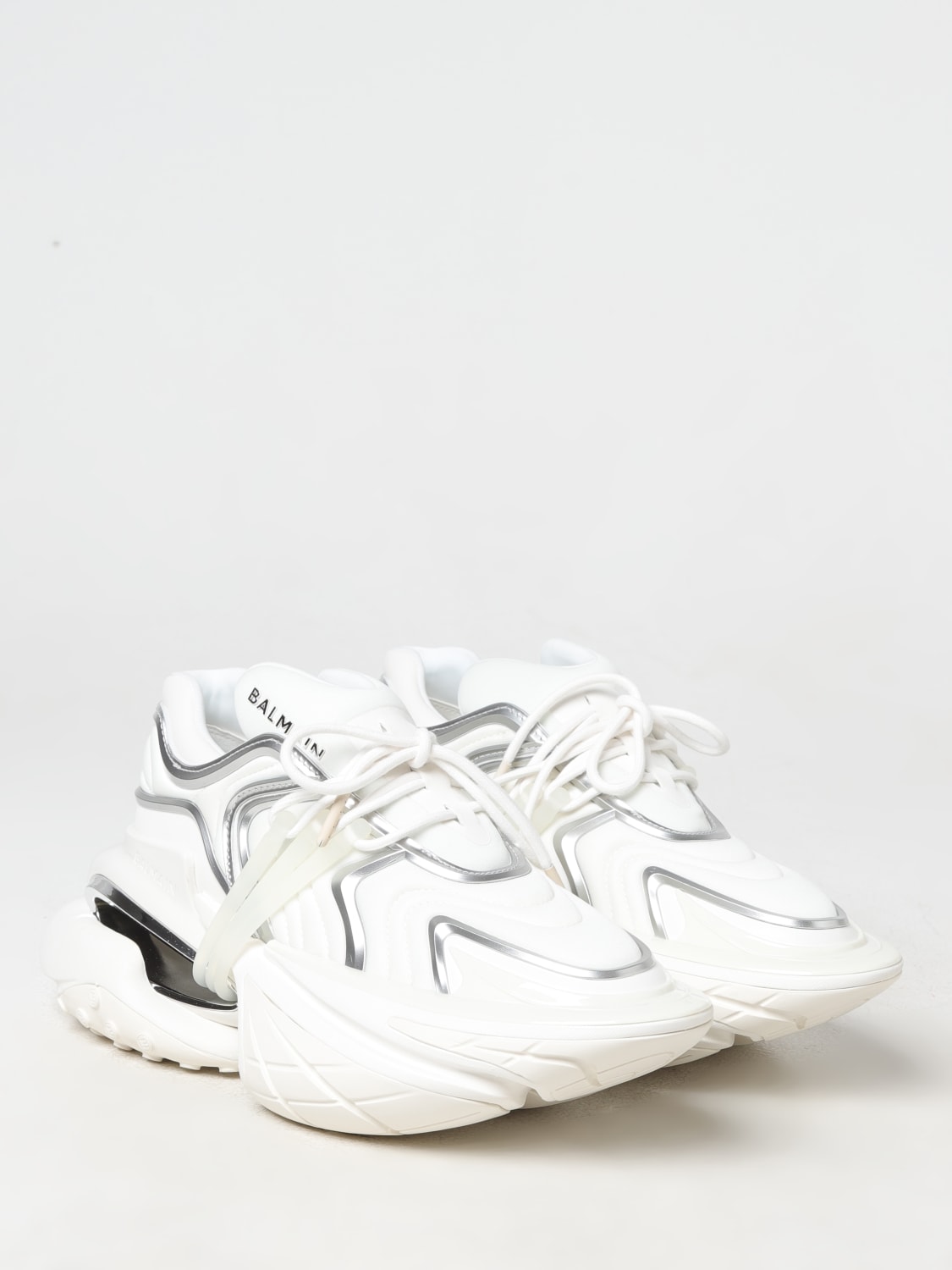 BALMAIN SNEAKERS: Sneakers men Balmain, White - Img 2