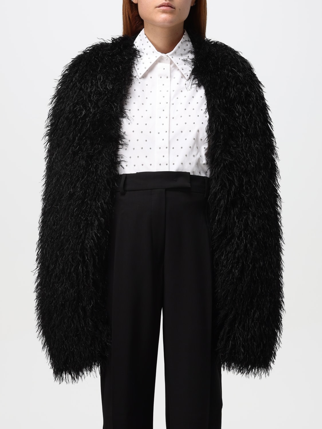 Giglio Giacca Sportmax in pelliccia sintetica
