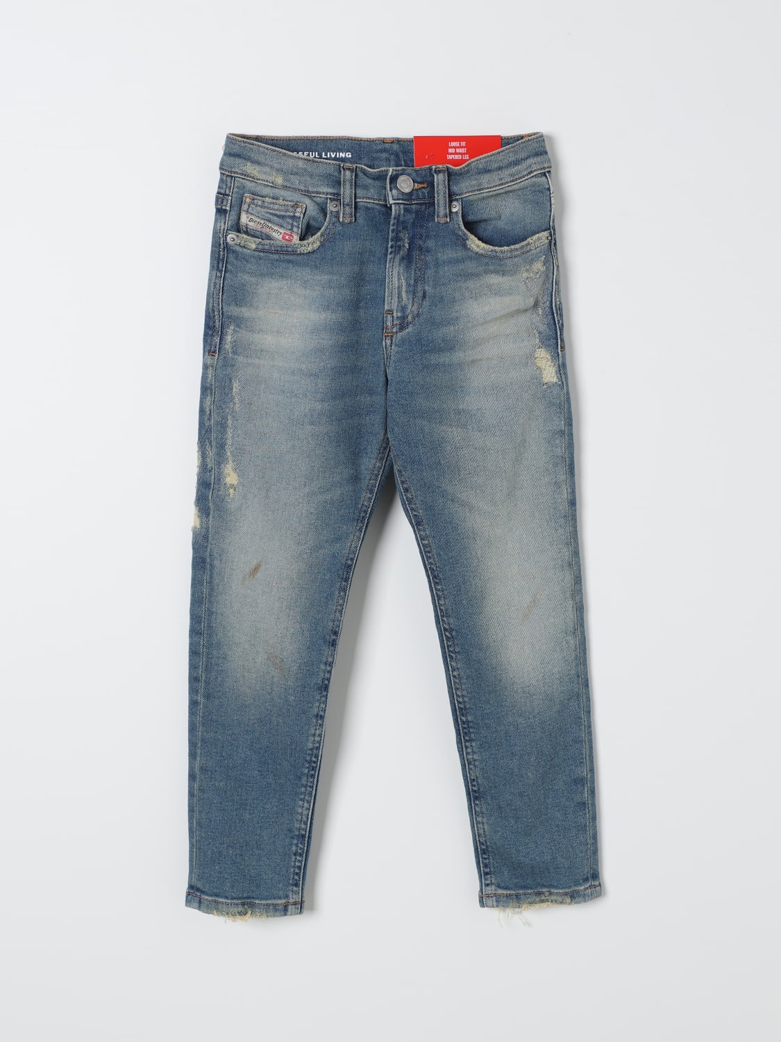 DIESEL JEANS: Pantalon enfant Diesel, Denim - Img 1