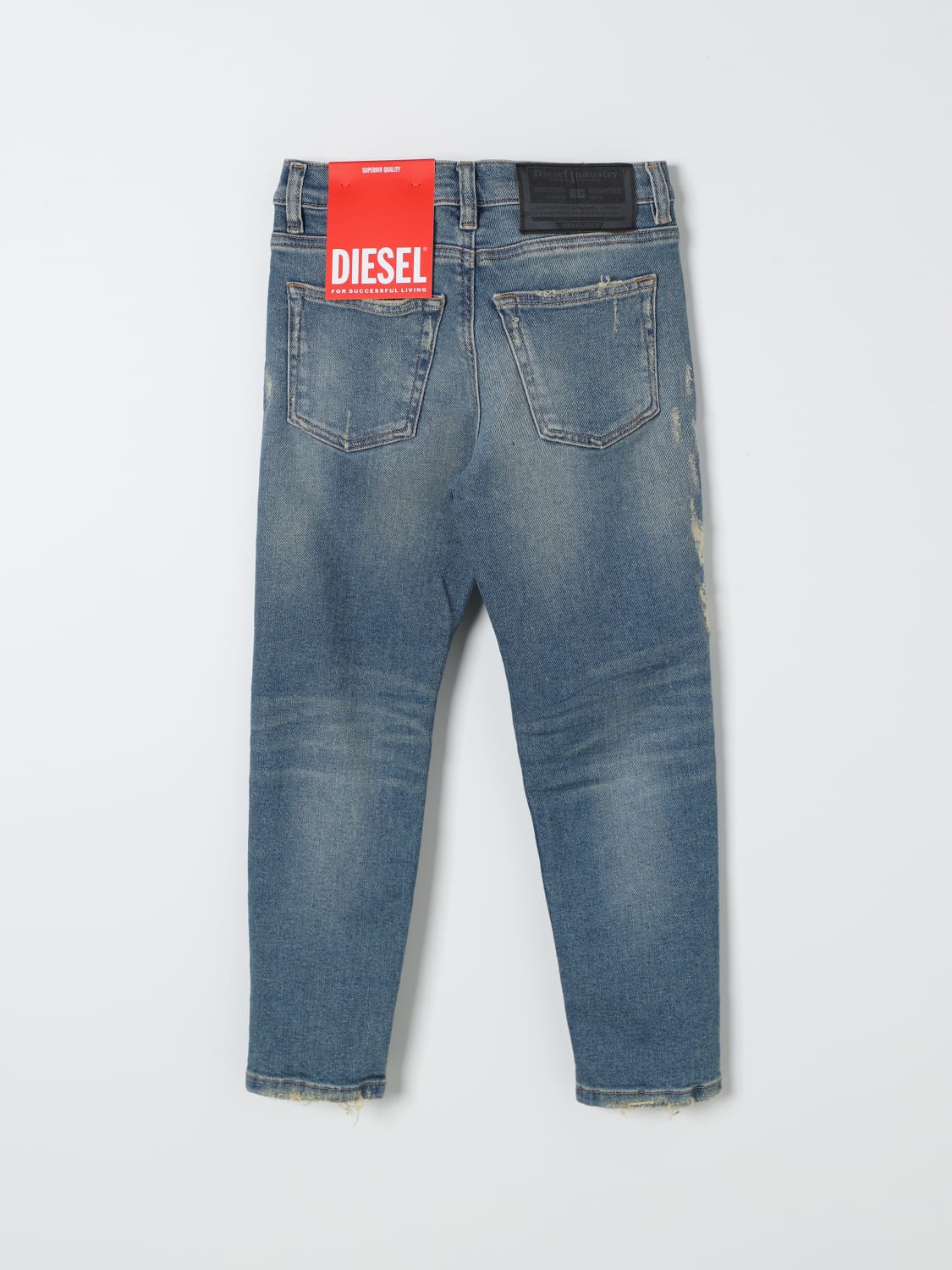 DIESEL JEANS: Pantalon enfant Diesel, Denim - Img 2