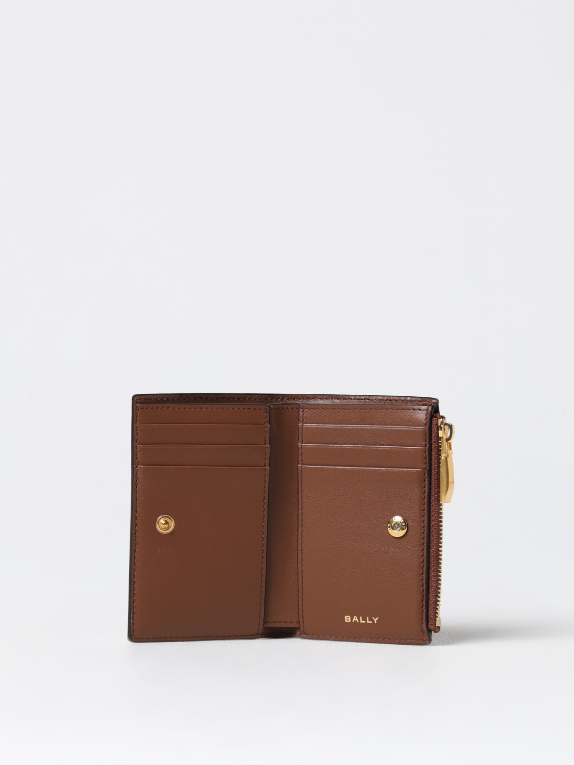 BALLY WALLET: Wallet woman Bally, Brown - Img 2