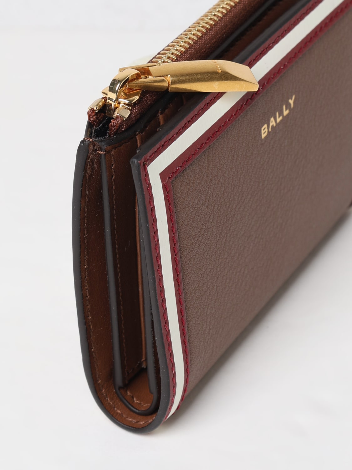 BALLY WALLET: Wallet woman Bally, Brown - Img 4