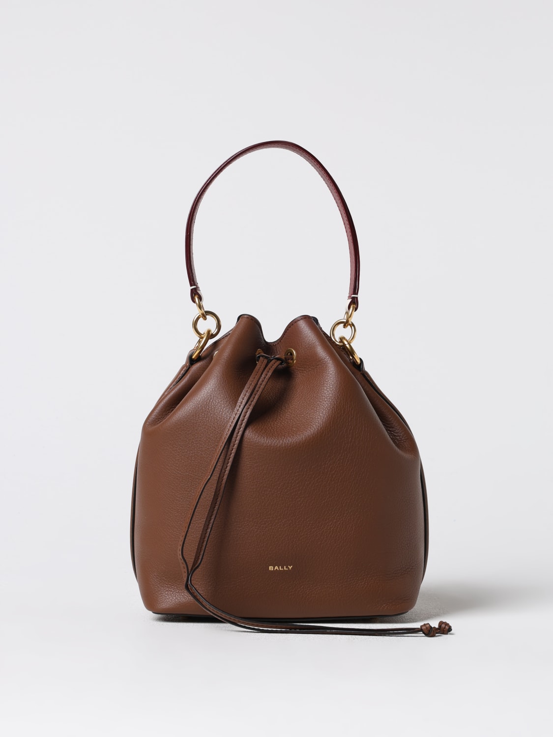 BALLY HANDBAG: Crossbody bags woman Bally, Brown - Img 1