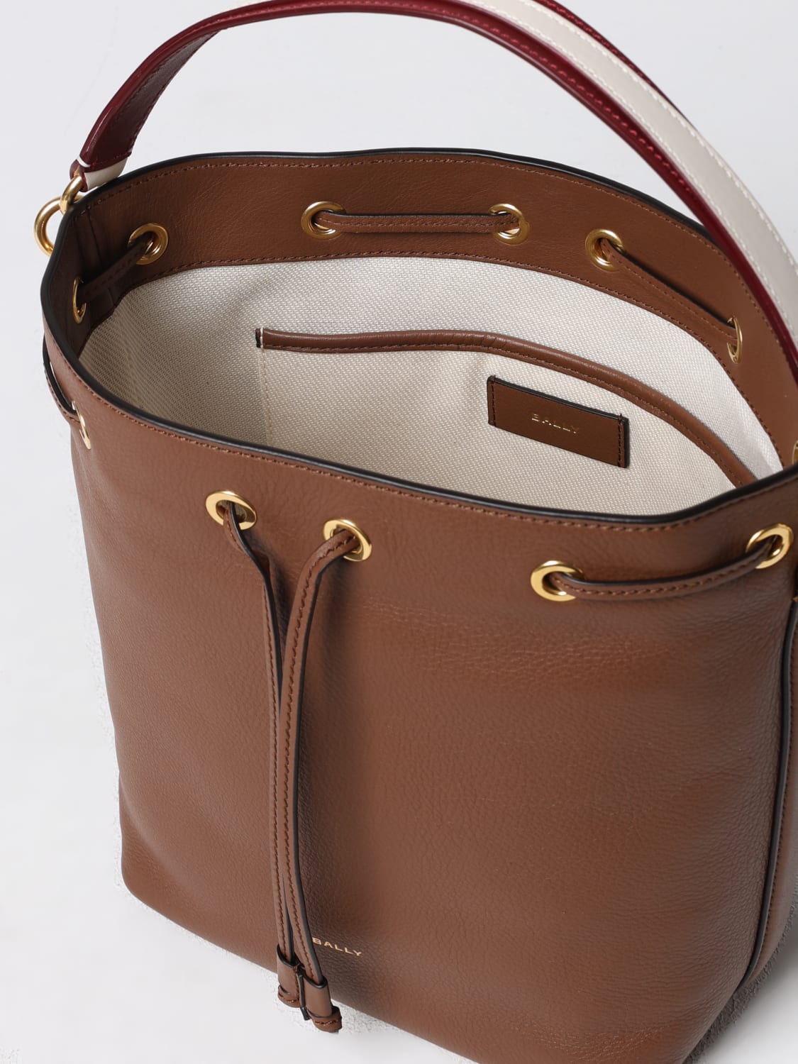 BALLY HANDBAG: Crossbody bags woman Bally, Brown - Img 5