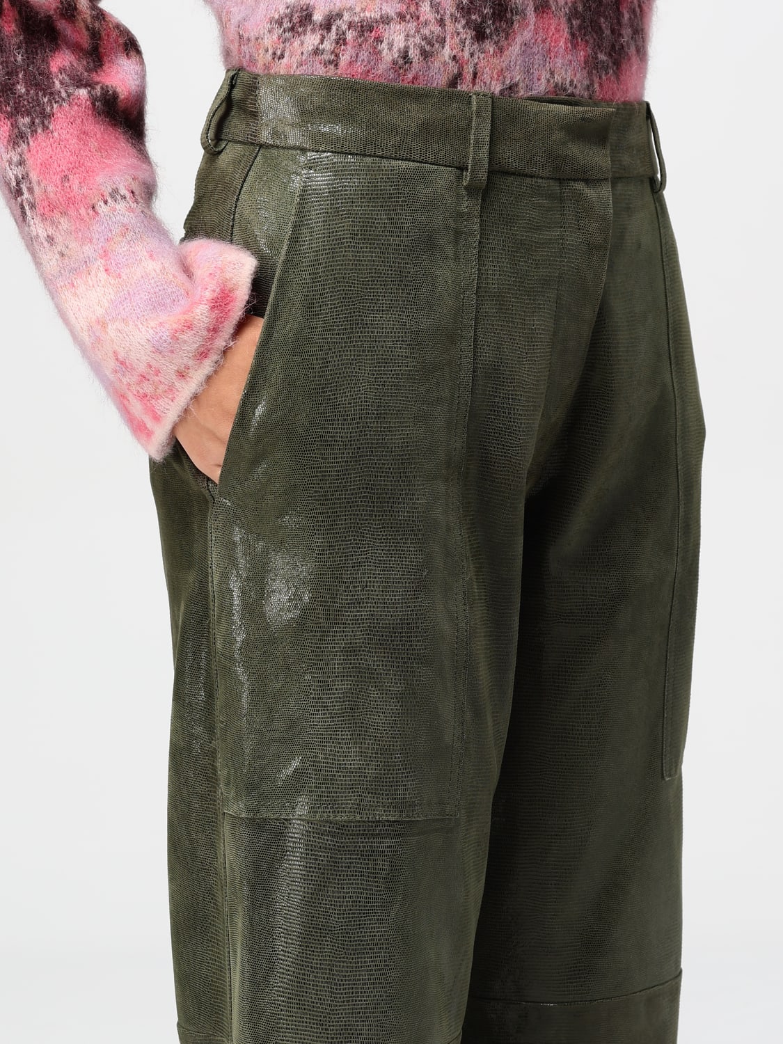 Forte Forte Outlet: Pants woman - Green | Forte Forte pants