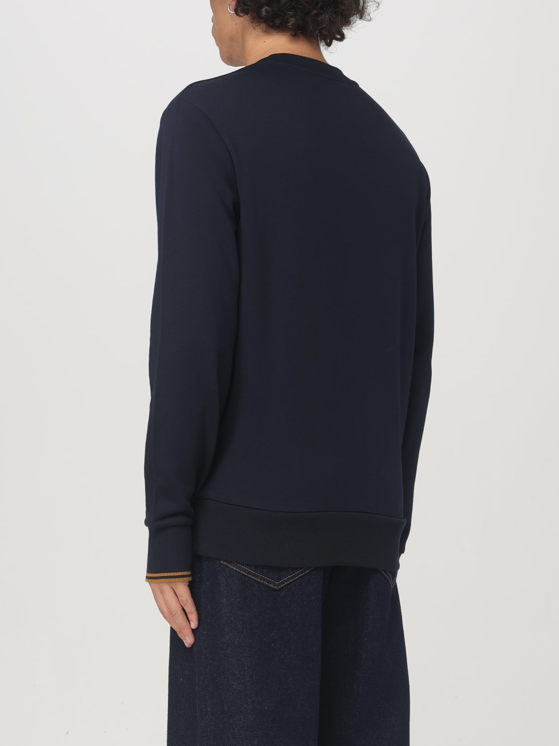 FRED PERRY SUDADERA: Sudadera hombre Fred Perry, Azul Oscuro - Img 2