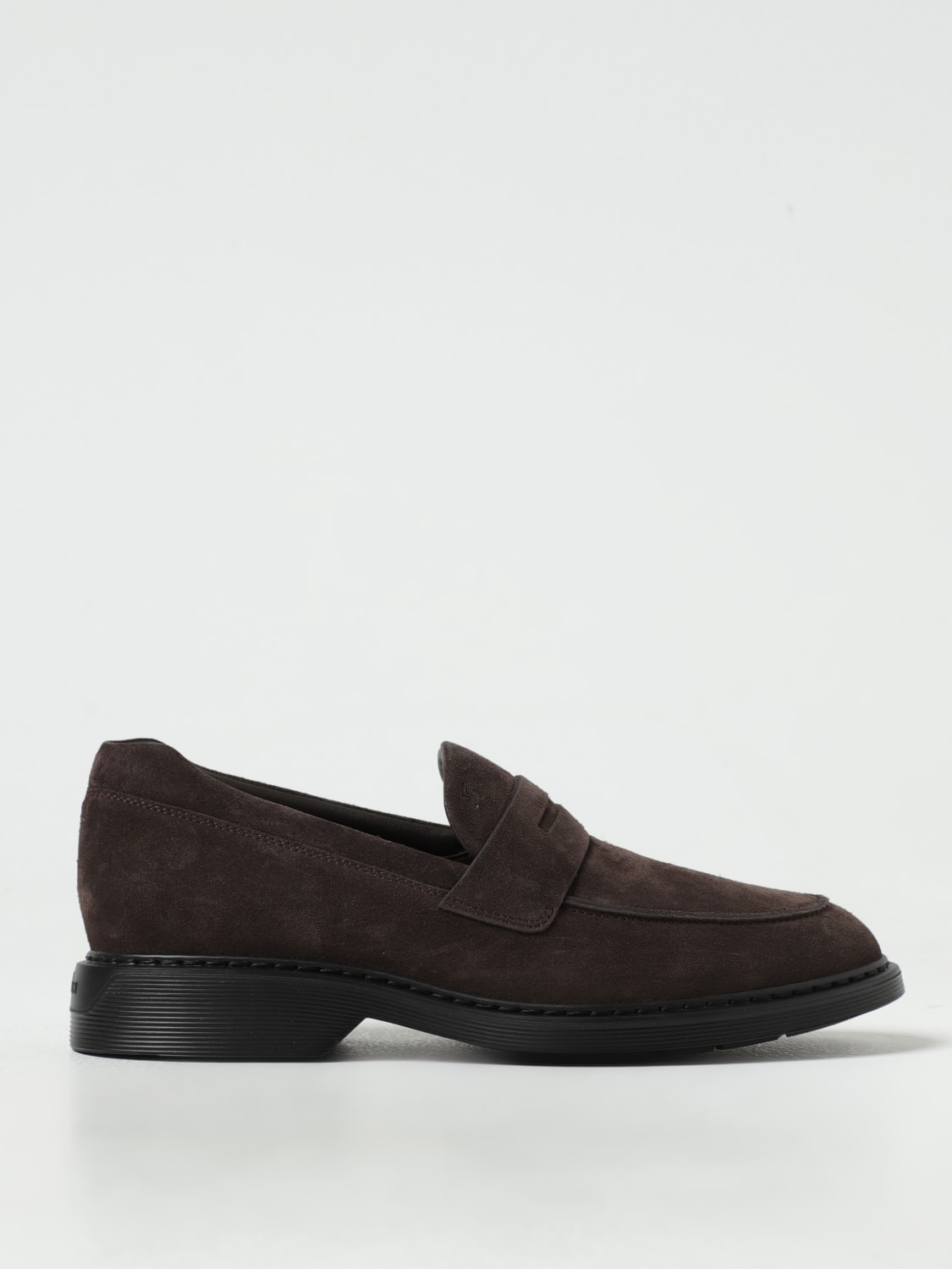 HOGAN MOCASSINS: Chaussures homme Hogan, Marron - Img 1