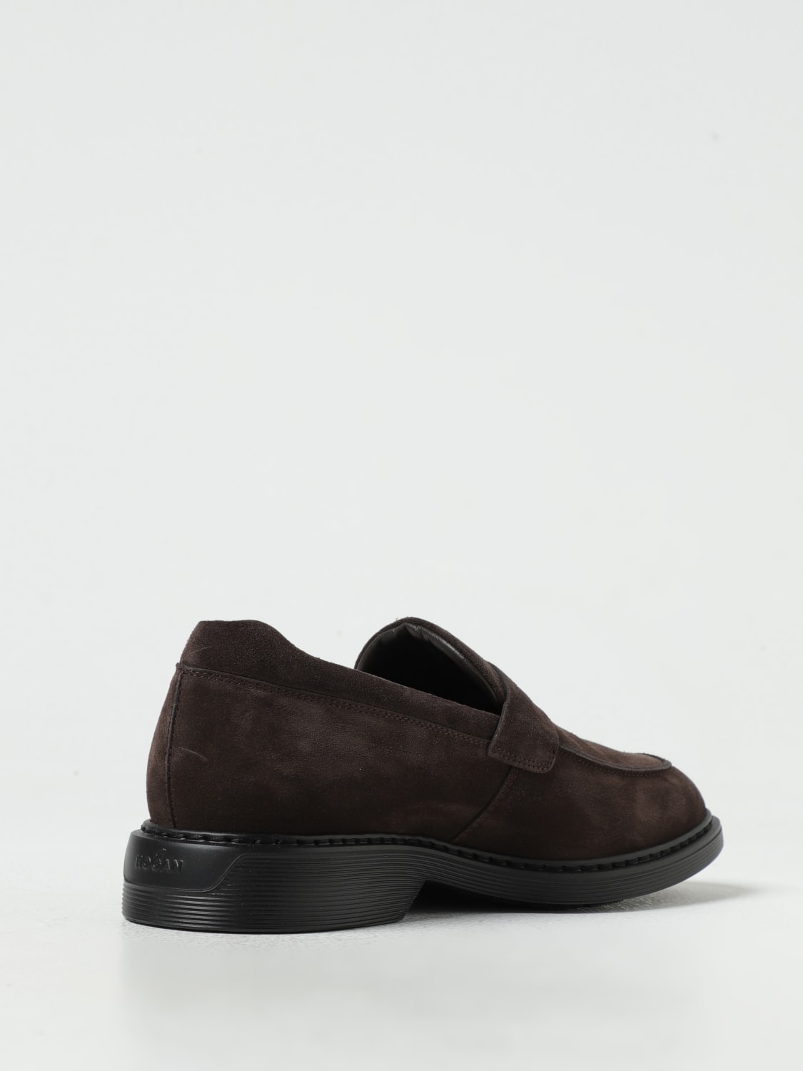 HOGAN MOCASSINS: Chaussures homme Hogan, Marron - Img 3