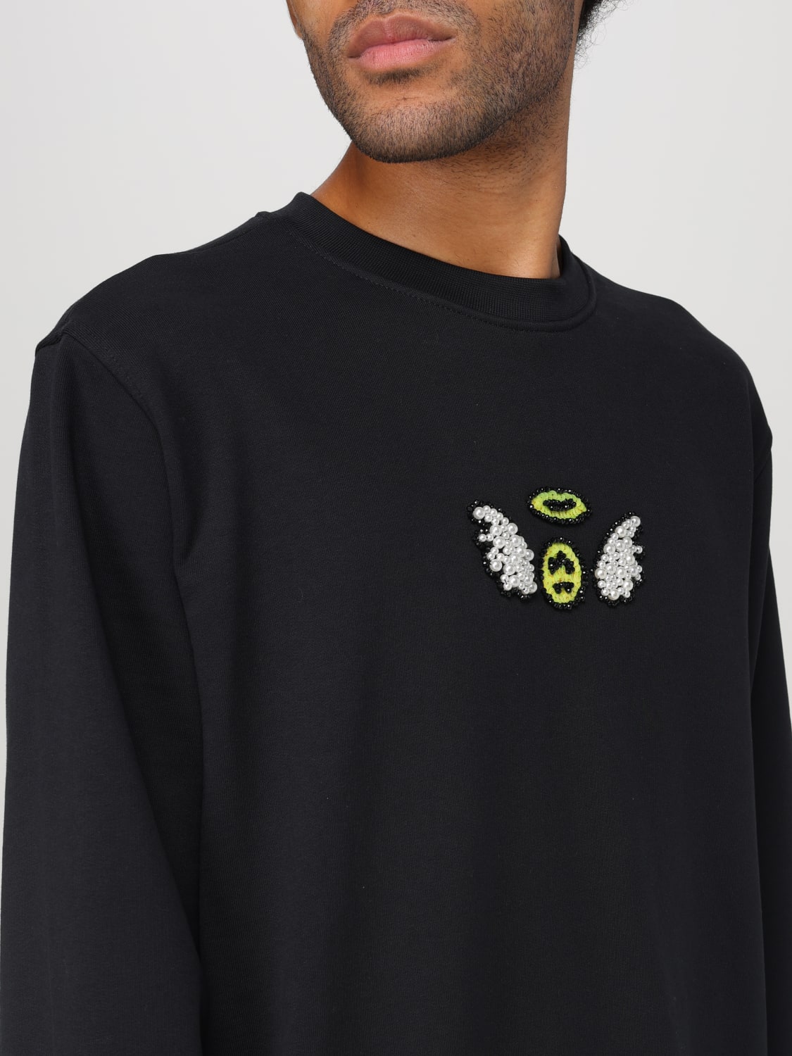 【BARROW】Sweatshirt Men Barrow Barrow Outlet: Sweatshirt men - Black | Barrow sweatshirt
