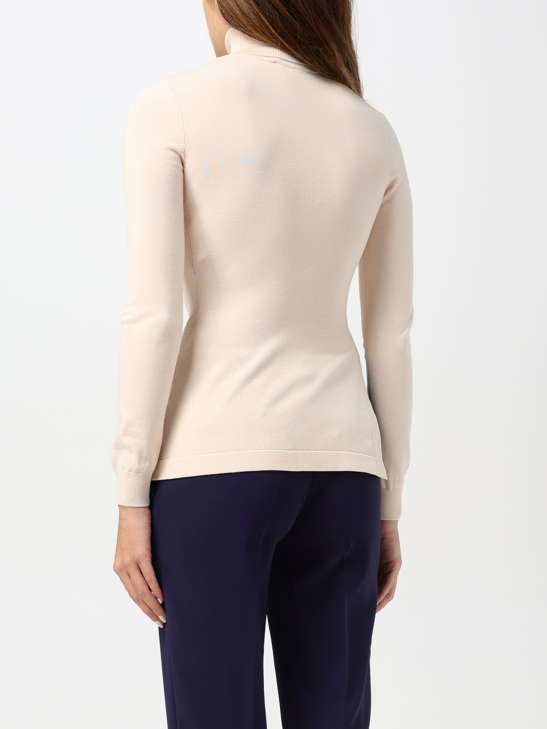 ELISABETTA FRANCHI SWEATER: Sweater woman Elisabetta Franchi, Milk - Img 2