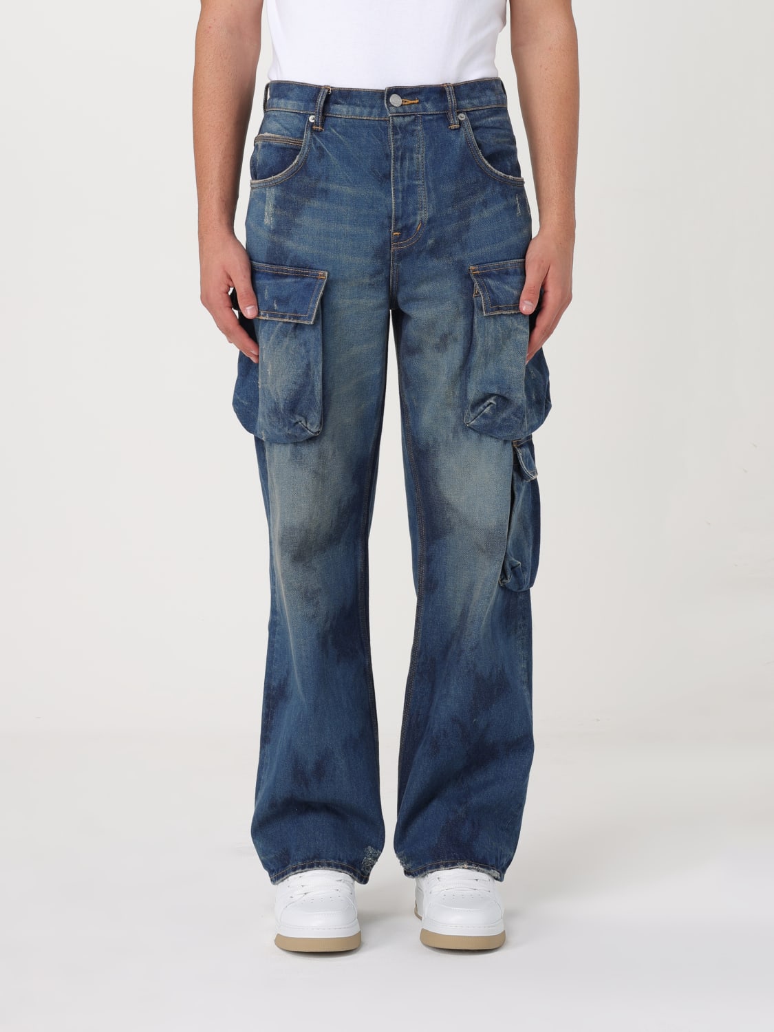 Giglio Jeans Purple Brand in denim di cotone