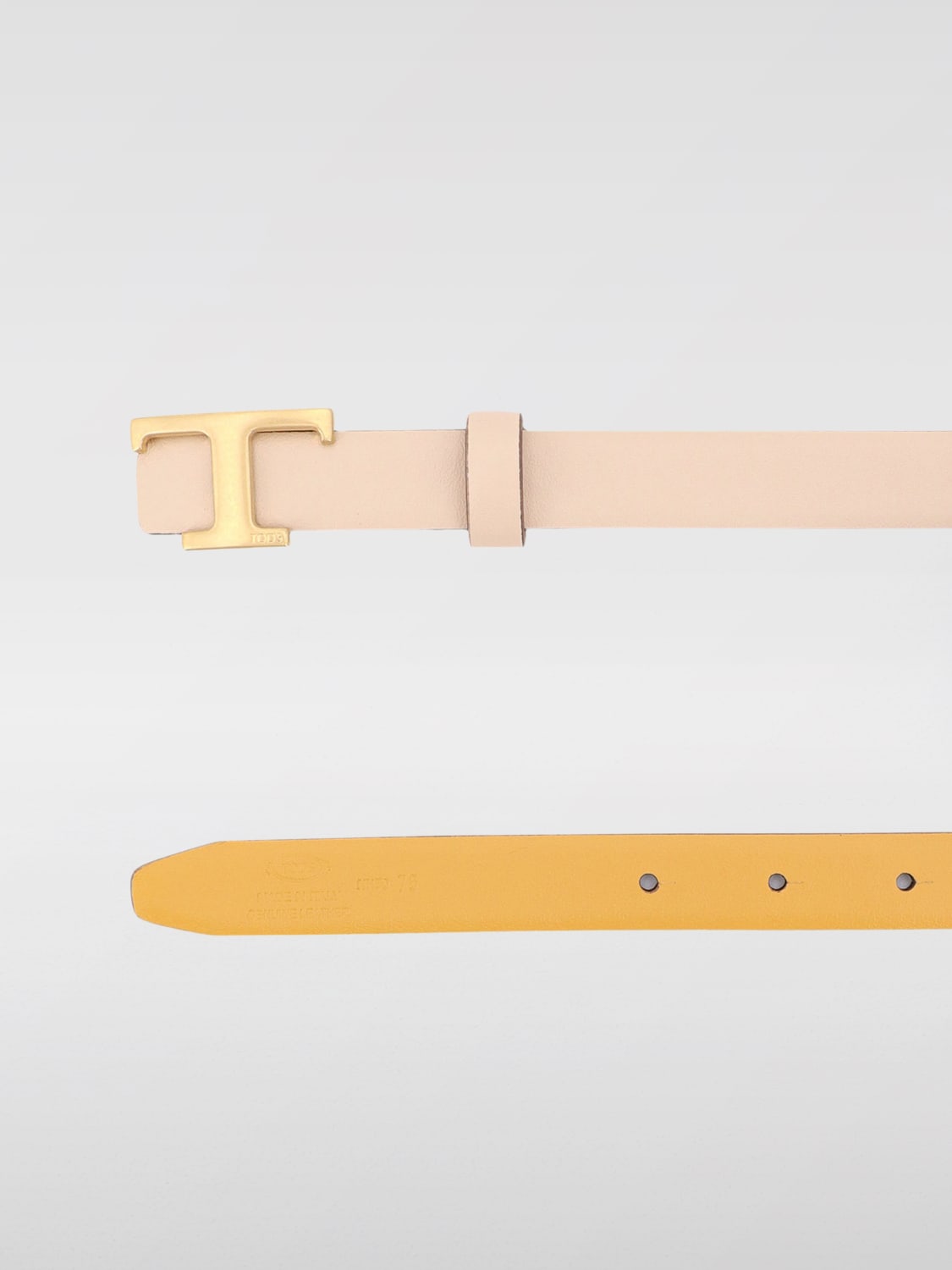 TOD'S BELT: Belt woman Tod's, Beige - Img 2