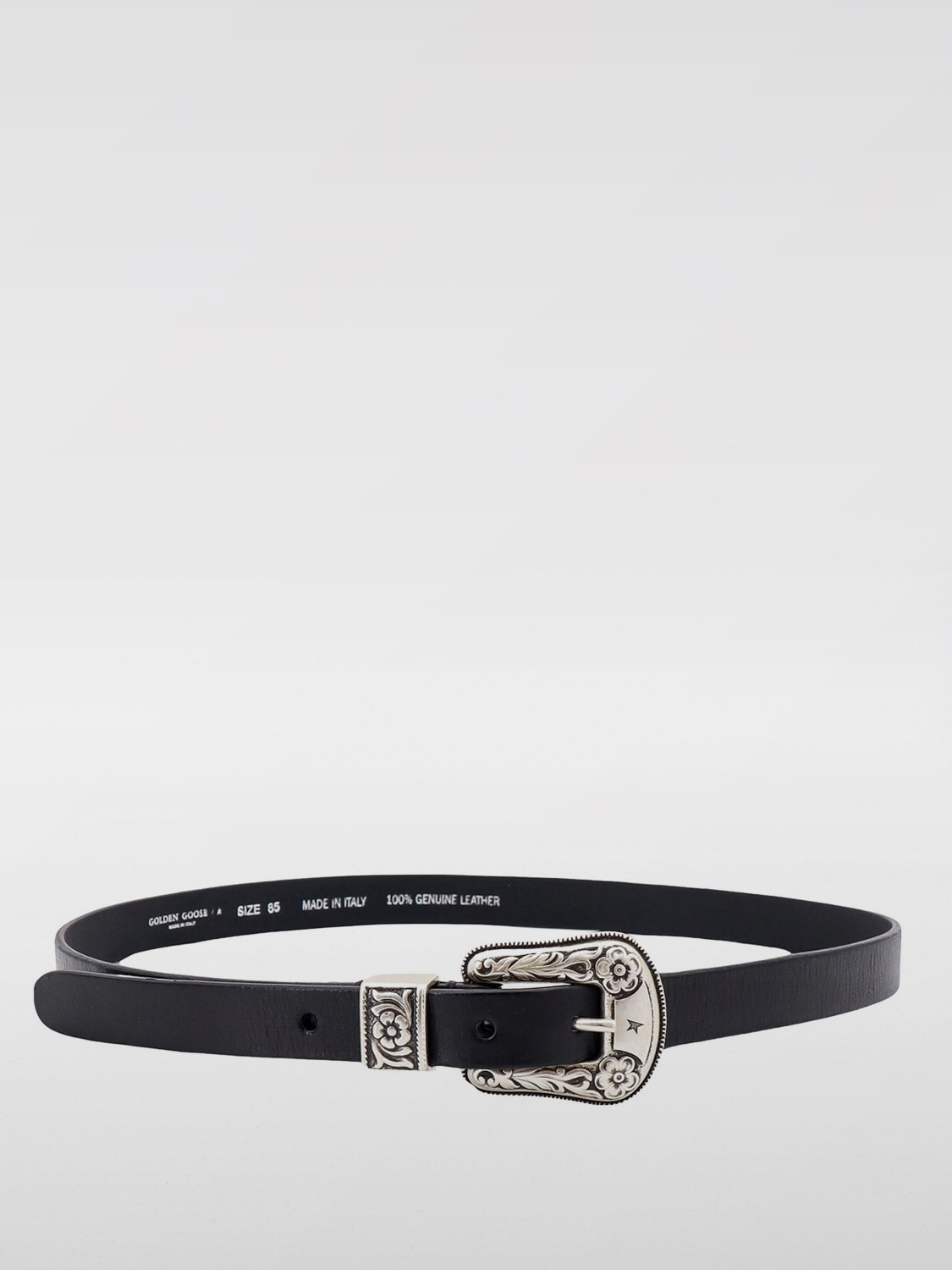 GOLDEN GOOSE BELT: Belt woman Golden Goose, Black - Img 1