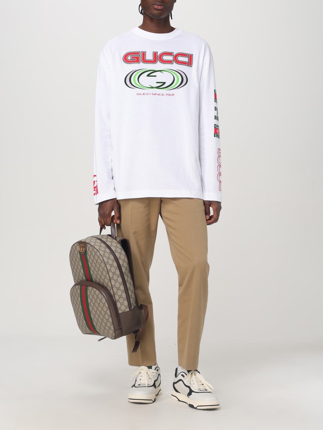 GUCCI T-SHIRT: T-shirt men Gucci, White - Img 2