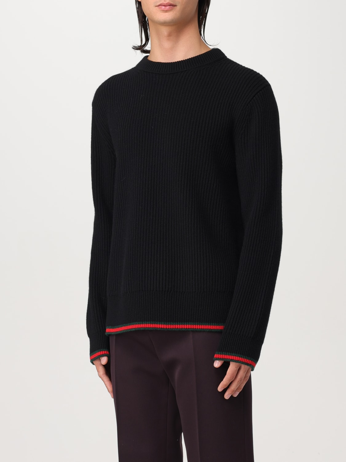 GUCCI SWEATER: Sweater men Gucci, Black - Img 4