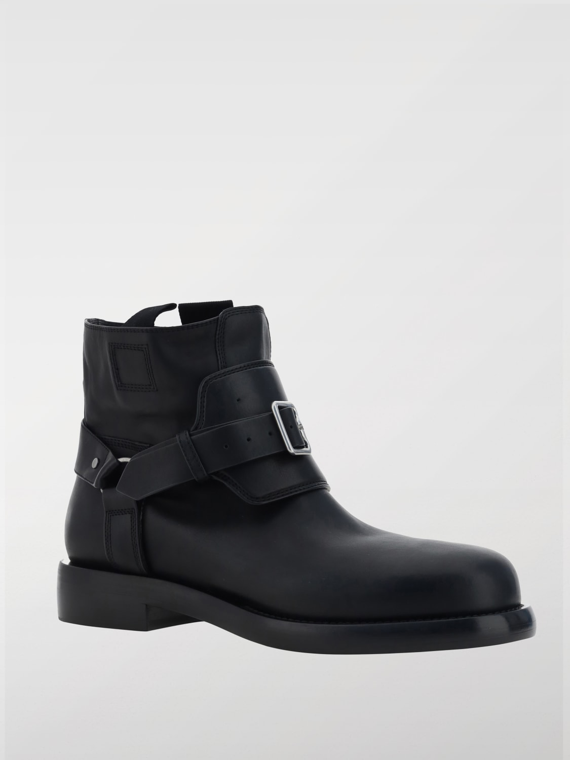 BURBERRY BOOTS: Boots men Burberry, Black - Img 2