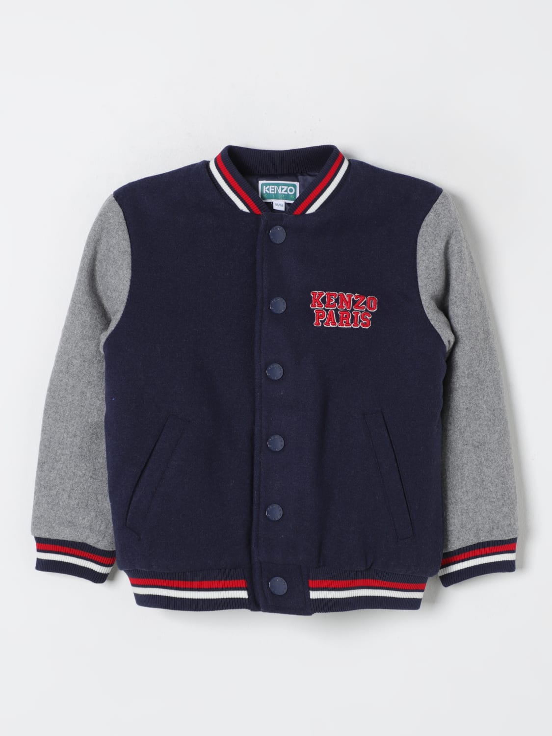 KENZO KIDS Manteau enfant Bleu Manteau Kenzo Kids K60824 en ligne sur GIGLIO.COM