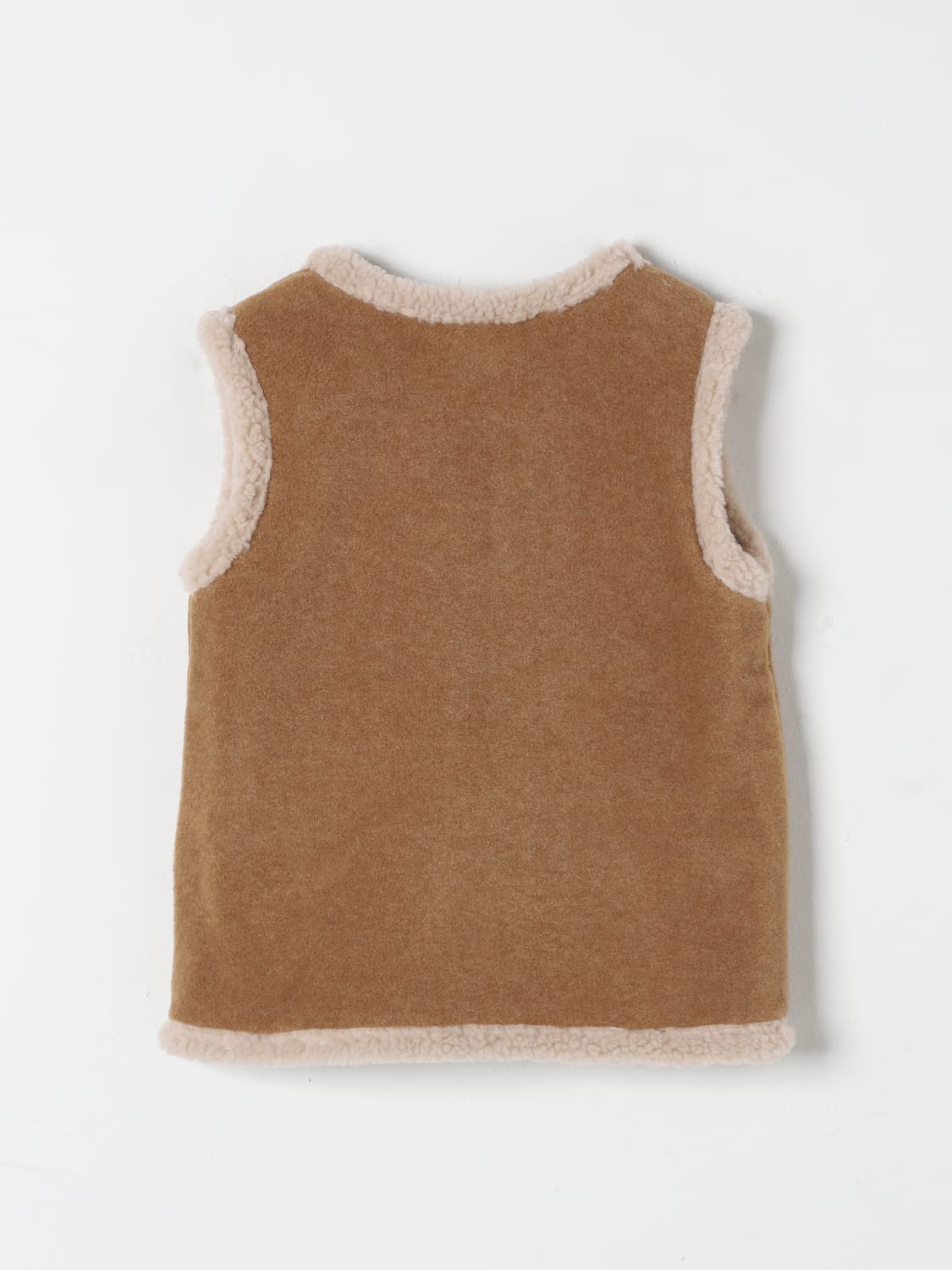 ZHOE & TOBIAH WAISTCOAT: Waistcoat kids Zhoe & Tobiah, Brown - Img 2