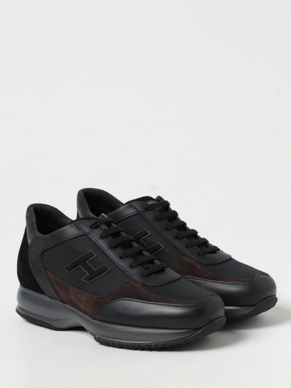 HOGAN SNEAKERS: Shoes men Hogan, Black - Img 2