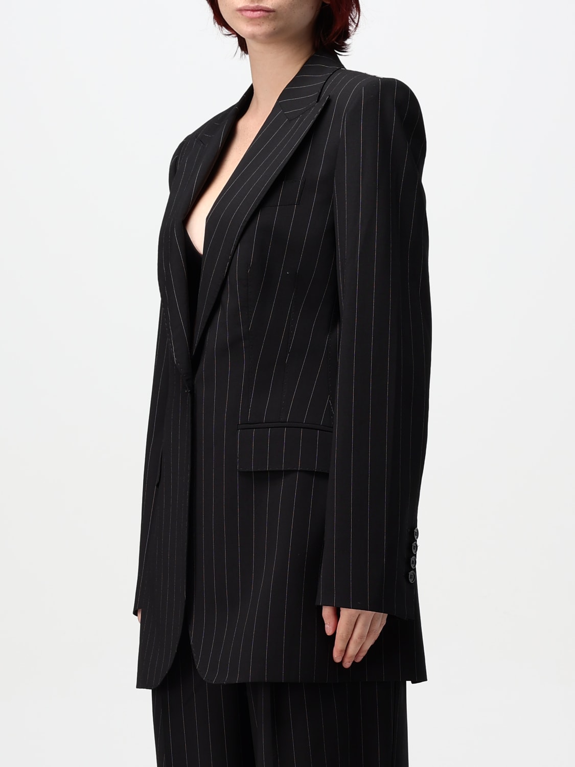 DOLCE & GABBANA JACKET: Blazer woman Dolce & Gabbana, Striped - Img 4
