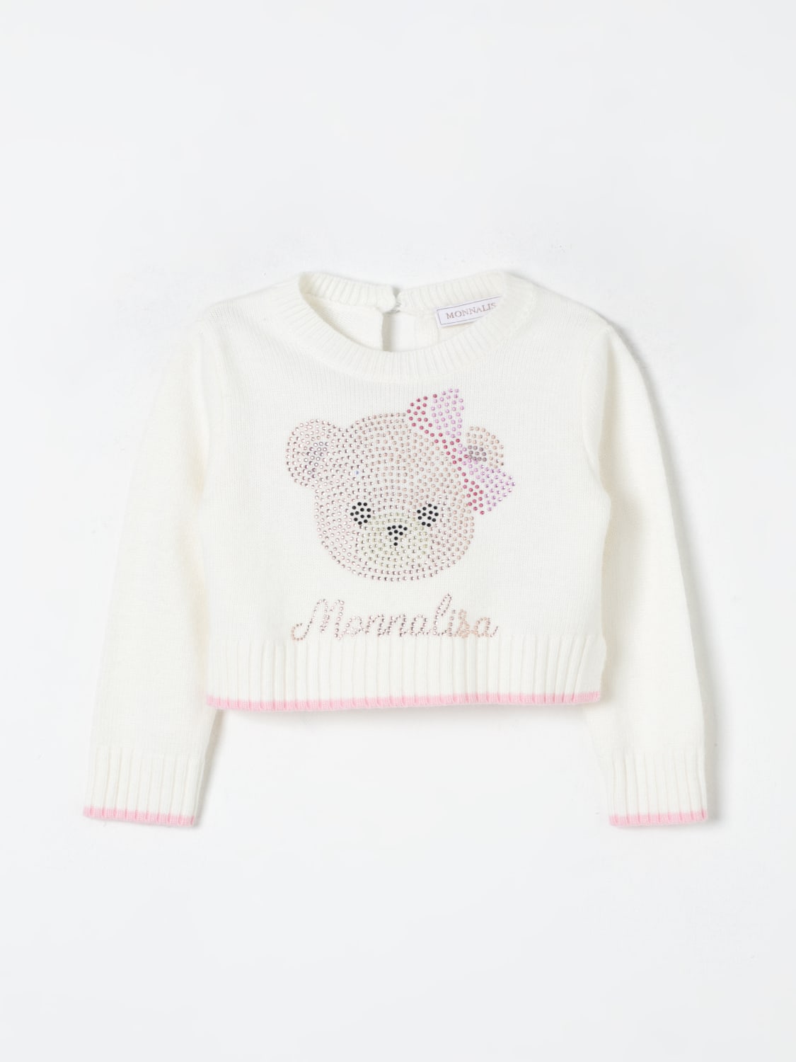 MONNALISA MAGLIA: Maglia teddy Monnalisa, Bianco - Img 1