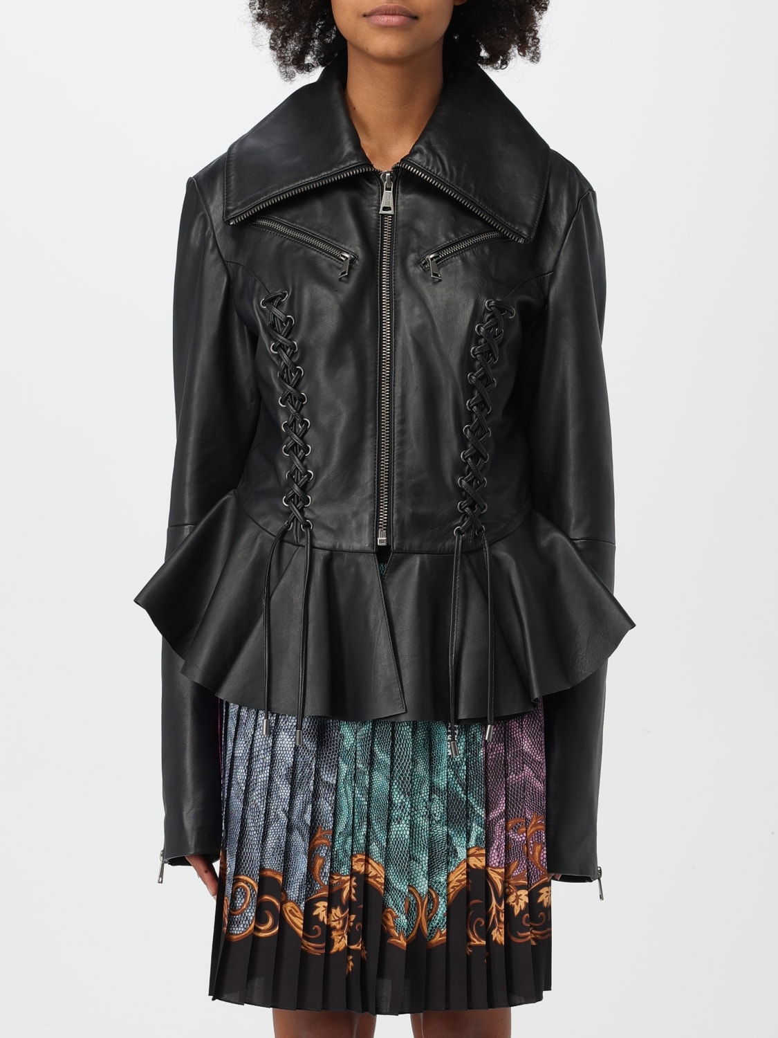 VERSACE JEANS COUTURE JACKET: Jacket woman Versace Jeans Couture, Black - Img 1