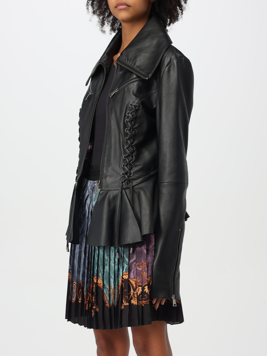 VERSACE JEANS COUTURE JACKET: Jacket woman Versace Jeans Couture, Black - Img 3