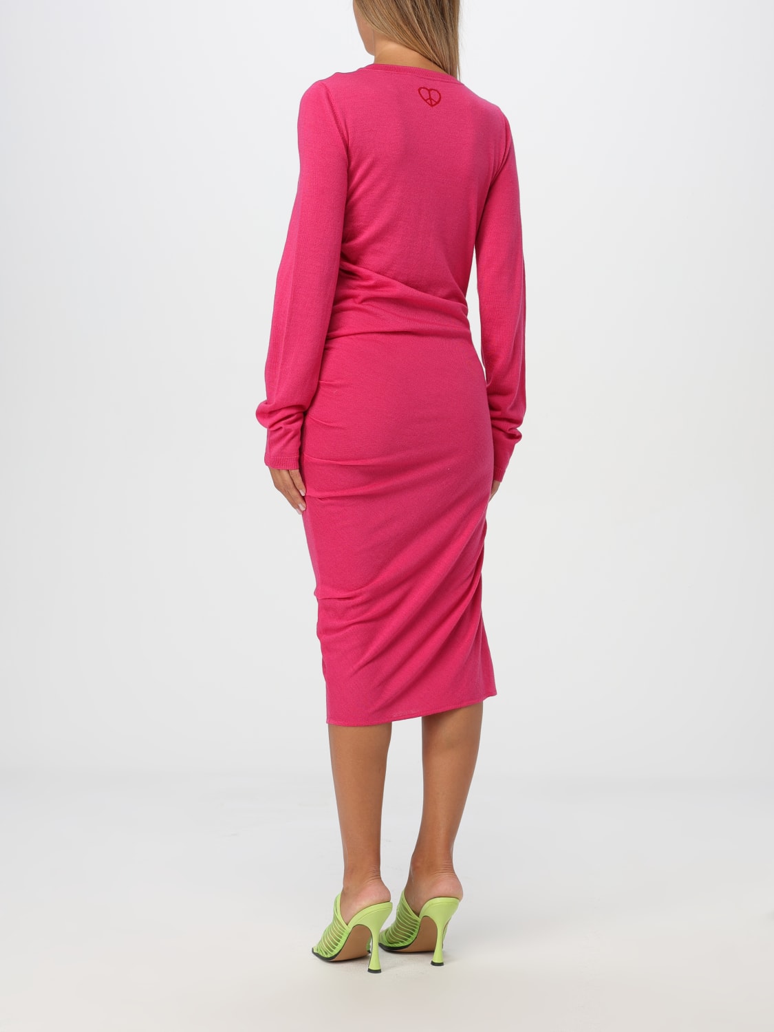 MOSCHINO JEANS DRESS: Dress woman Moschino Jeans, Fuchsia - Img 2