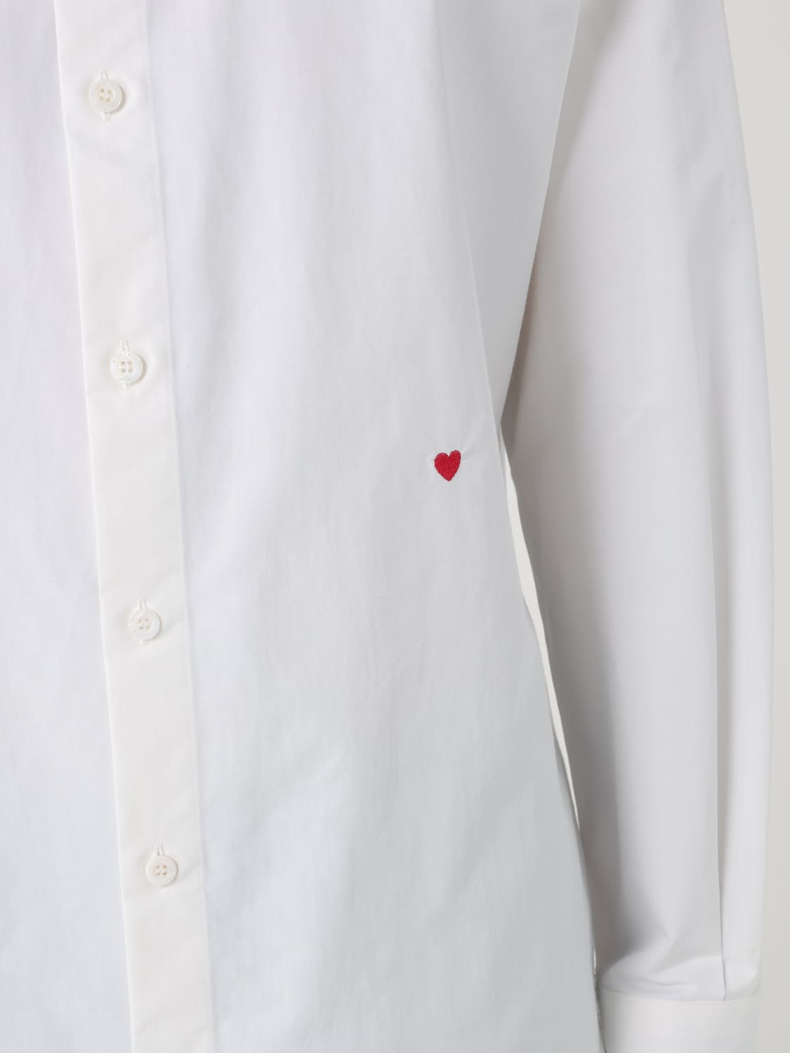 MOSCHINO COUTURE CAMICIA: Camicia Moschino Couture in misto cotone , Bianco - Img 5