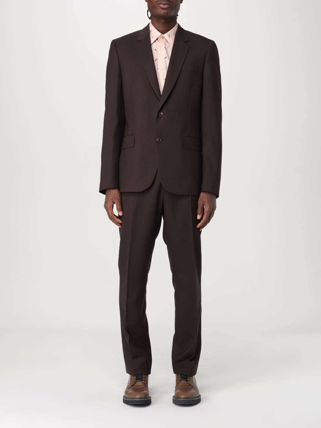 PAUL SMITH SUIT: Suit men Paul Smith, Brown - Img 1