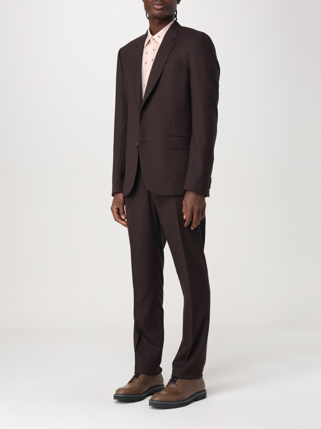 PAUL SMITH SUIT: Suit men Paul Smith, Brown - Img 4