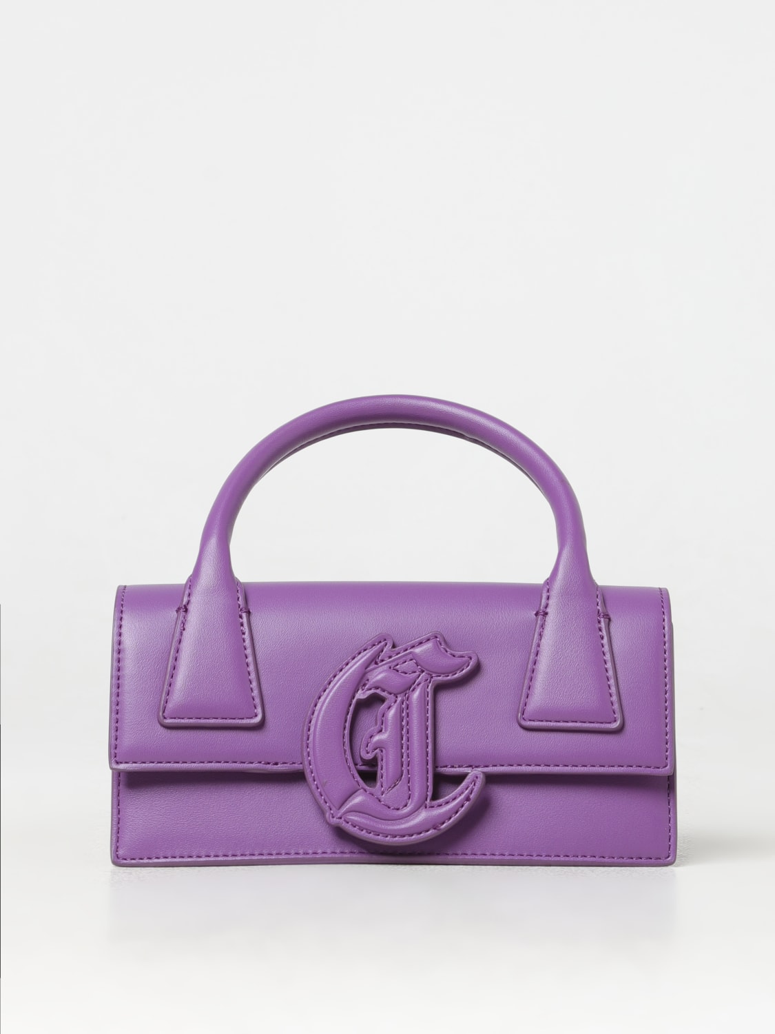 JUST CAVALLI MINI BAG: Crossbody bags woman Just Cavalli, Violet - Img 1