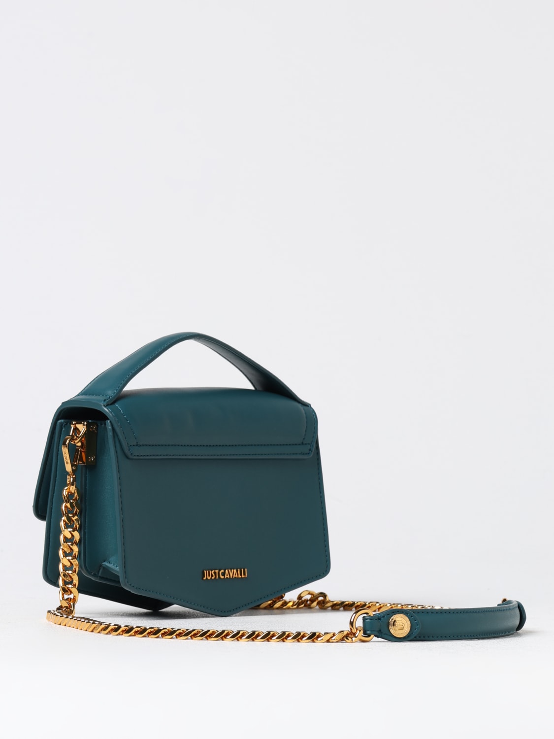 JUST CAVALLI MINI BAG: Crossbody bags woman Just Cavalli, Green - Img 2