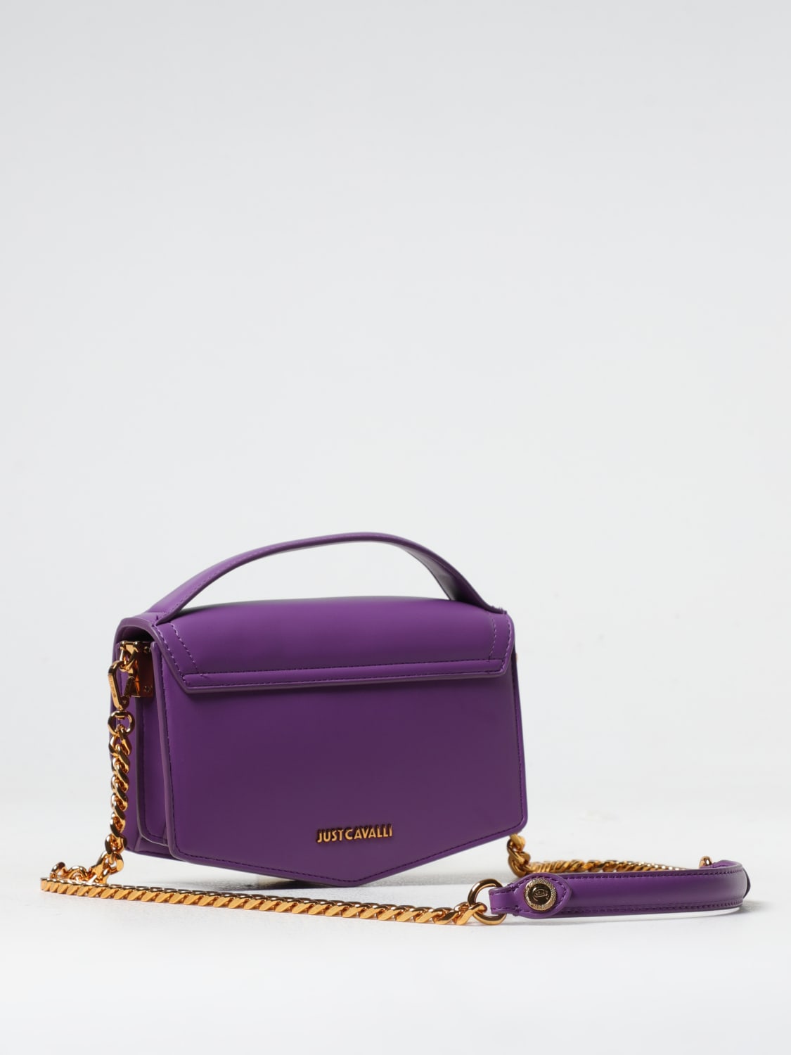 JUST CAVALLI MINI BAG: Crossbody bags woman Just Cavalli, Violet - Img 2