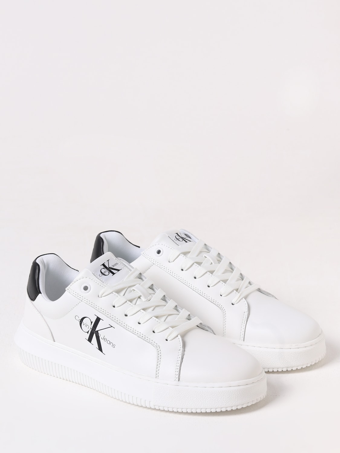 CALVIN KLEIN SNEAKERS: Sneakers men Calvin Klein, White - Img 2