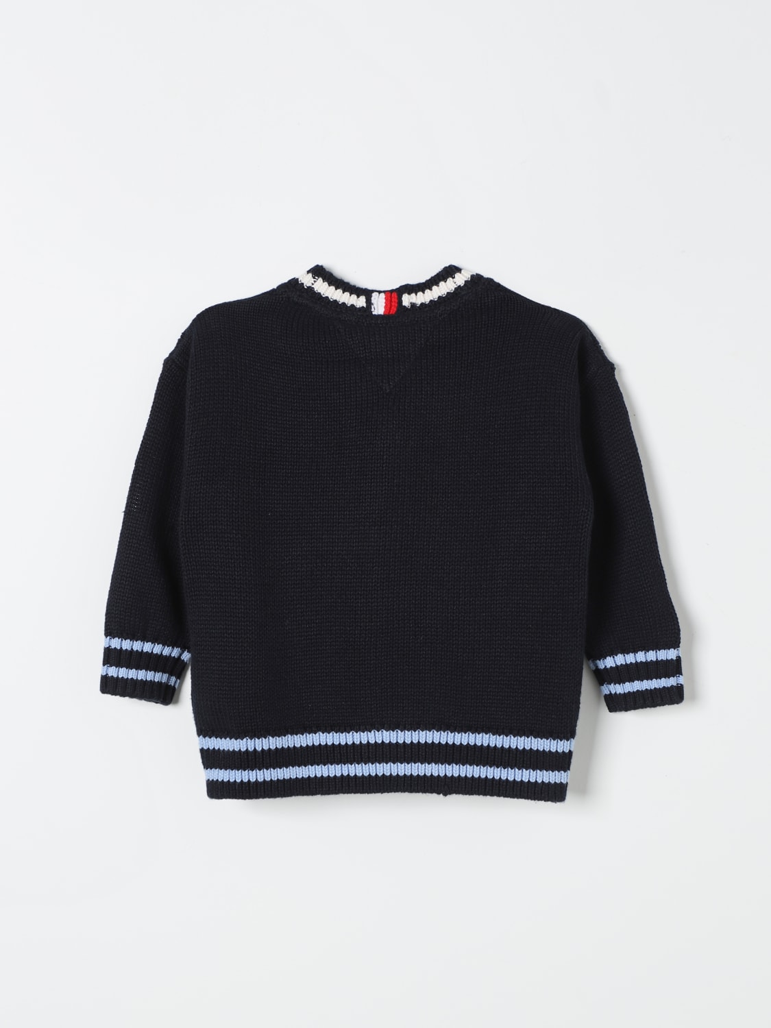 TOMMY HILFIGER MAGLIA: Cardigan a v Tommy Hilfiger, Blue - Img 2