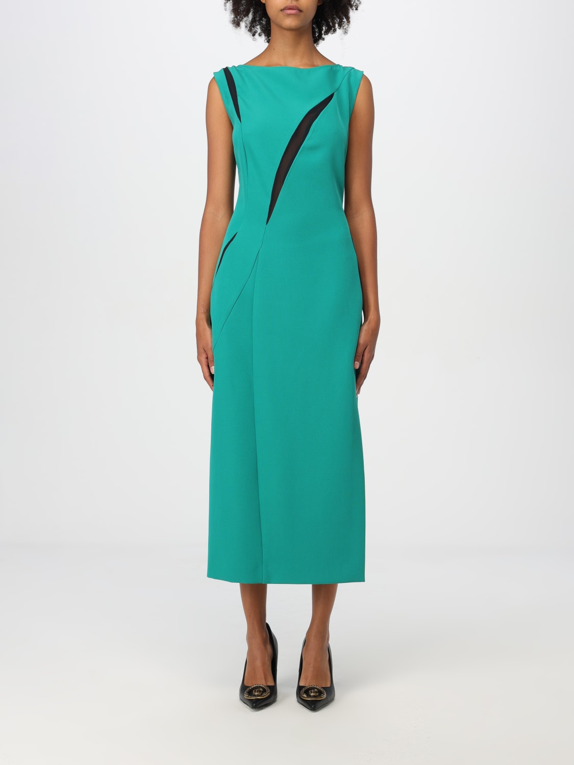 JUST CAVALLI DRESS: Dress woman Just Cavalli, Green - Img 1